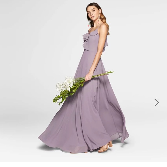 EVENING COLLECTIVE | ruffle front dress - Picture 3 of 4